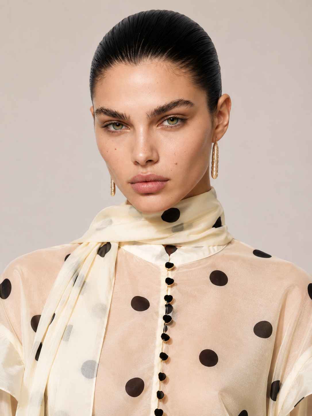 Polka Dot Two-Piece Set
