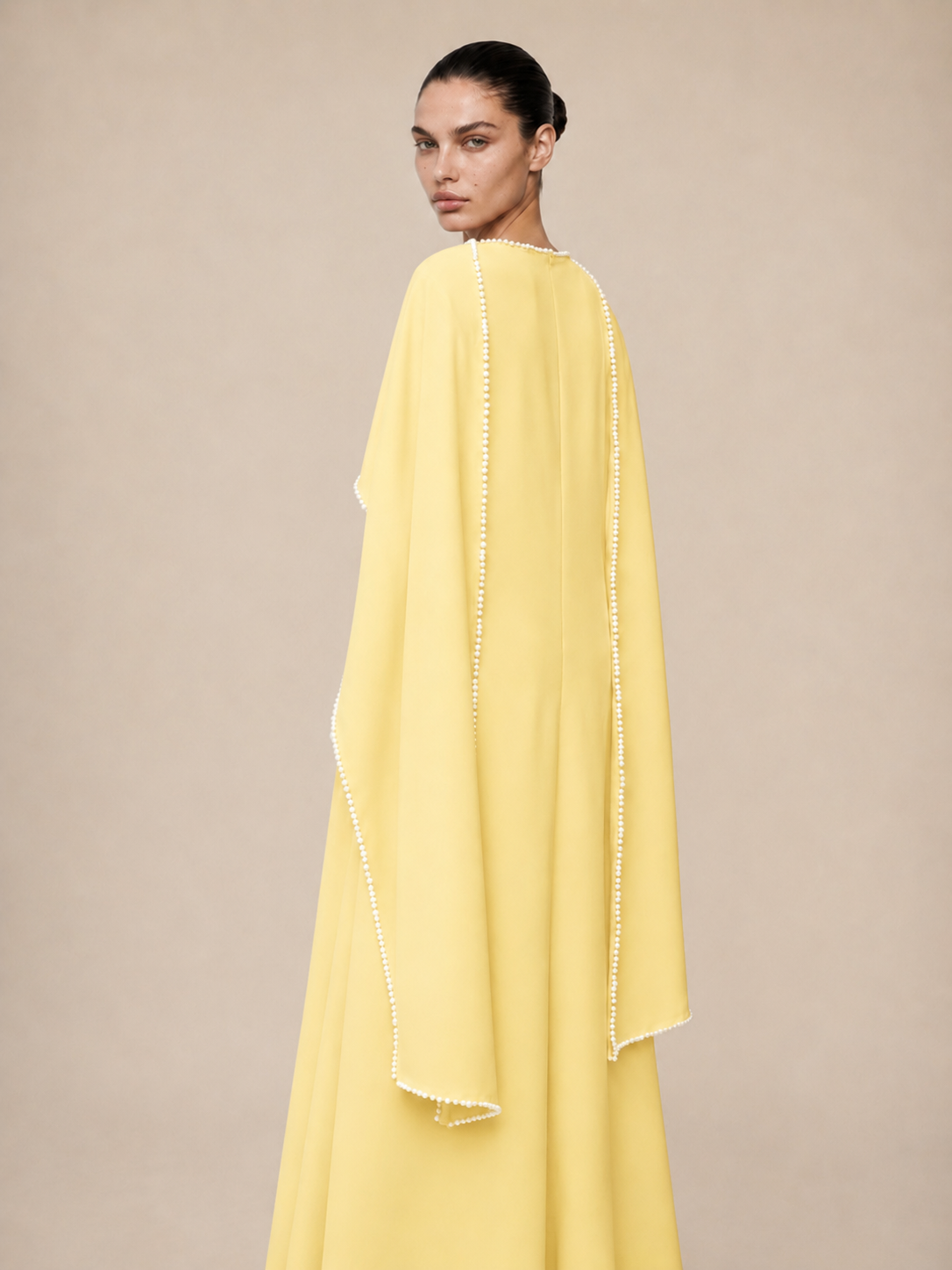 Beaded Shawl Dress
