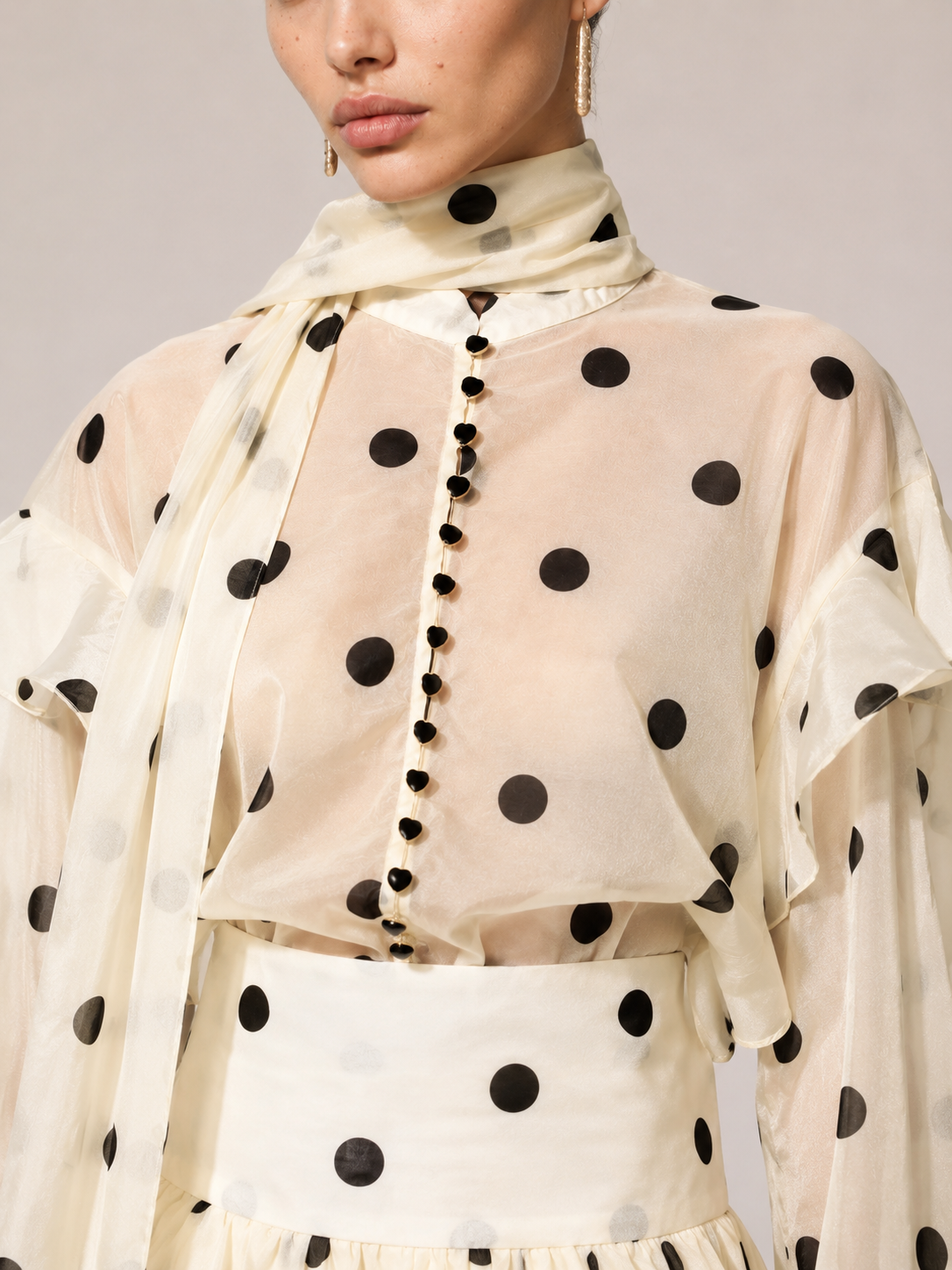 Polka Dot Two-Piece Set