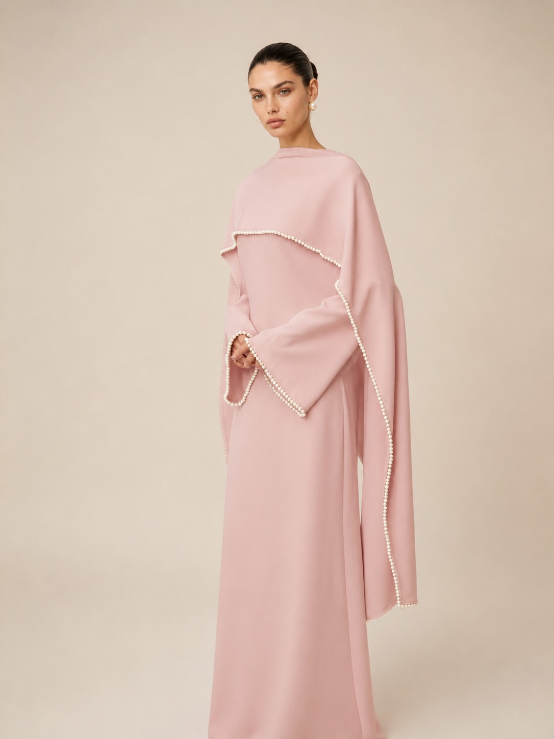 Beaded Shawl Dress